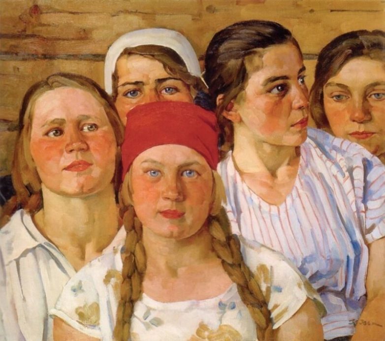 Советские женщины глазами художников