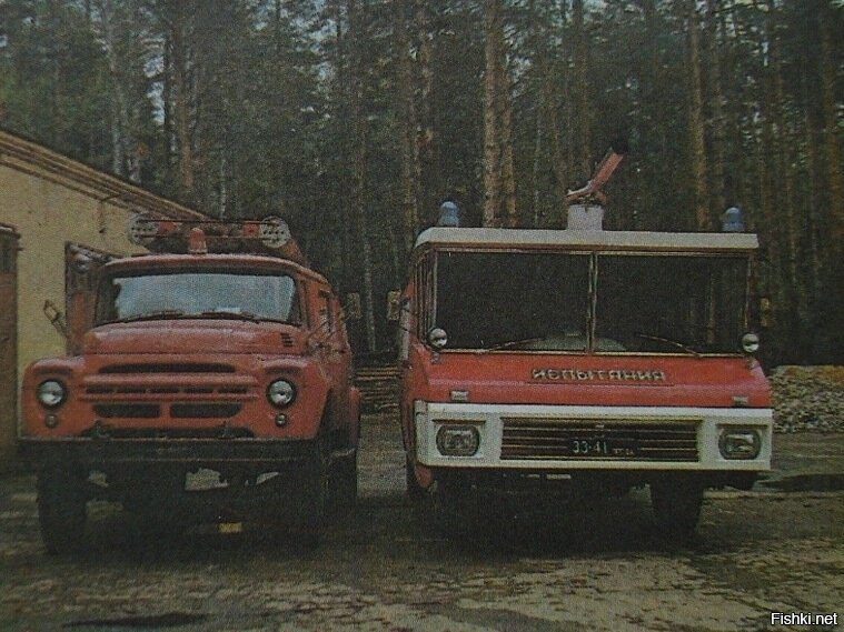 Экспериментальный ЗИЛ-Sides VMA-30 - самый красивый советский пожарный автомобиль