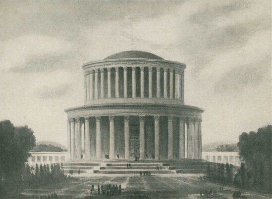Проект Пантеона на Красной площади