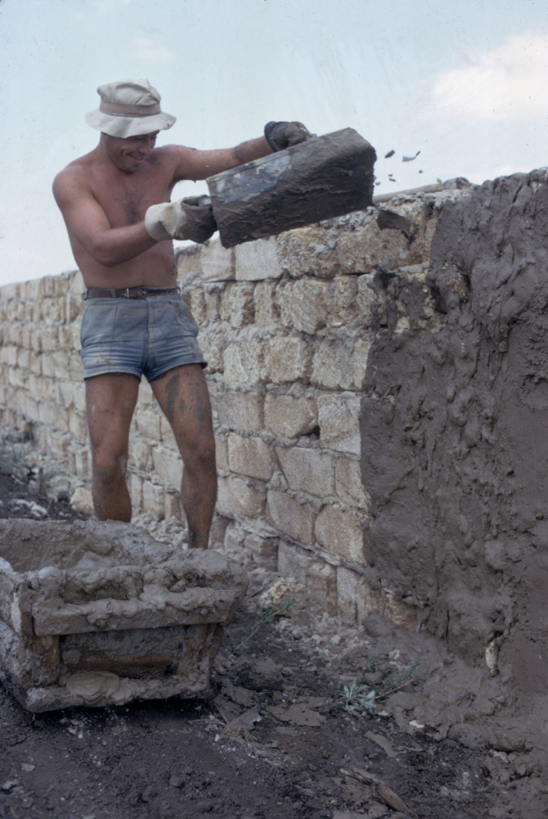 Жизнь стройотряда в поселке Конезавод имени Будённого, 1967 год
