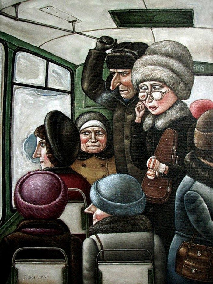 Зарисовки советской жизни в картинах художницы Анжелы Джерих