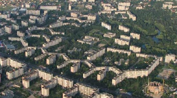 Самый длинный в СССР и мире жилой дом на 3 тысячи квартир