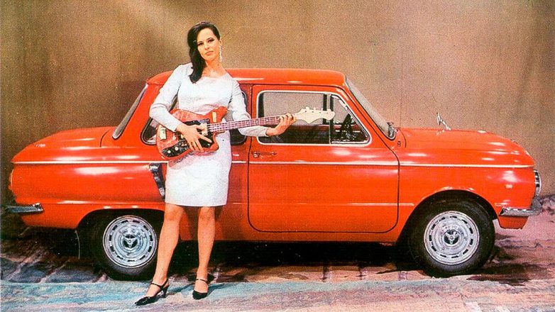 Советские красавицы из автомобильной рекламы