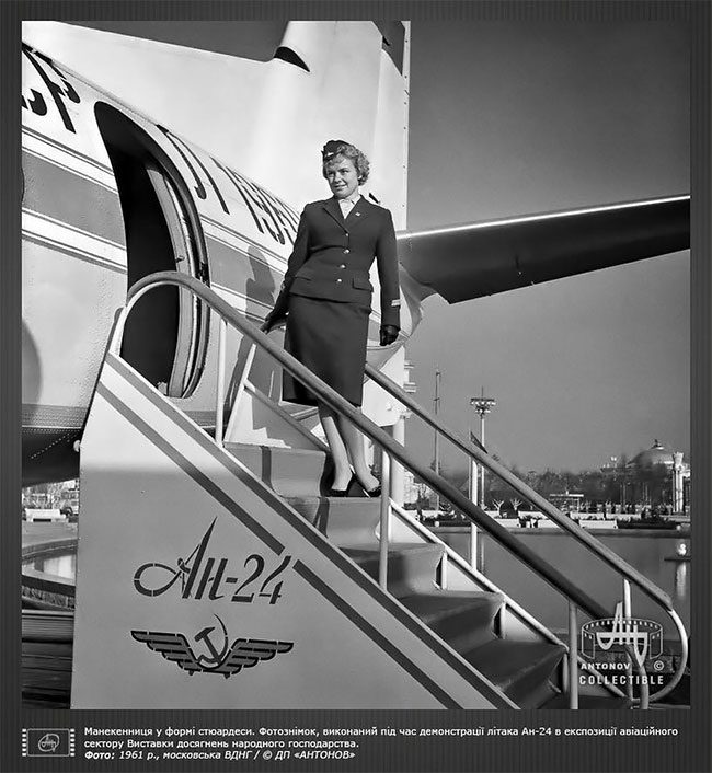 Советские рекламные плакаты самолётов «Ан»