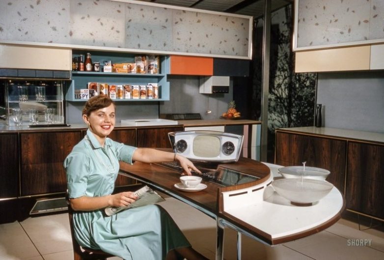 Когда американцы привезли к нам «кухню будущего», то мебель так удивила советских людей, что аж разозлила Хрущева