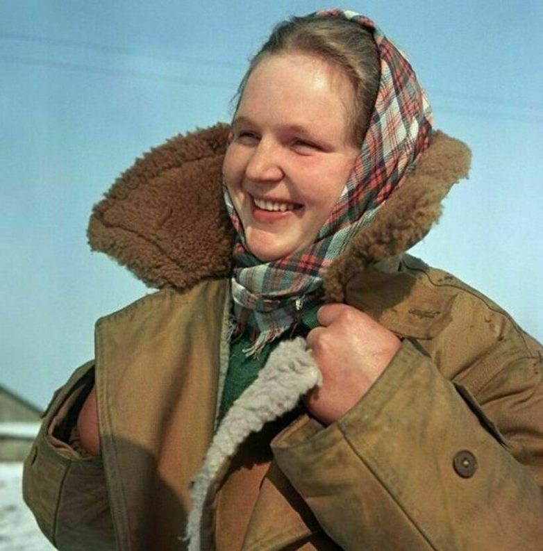 Естественная красота советских девушек