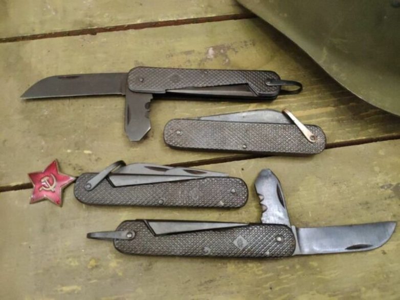 Эти складные ножи использовались в советской армии / Назад в СССР .