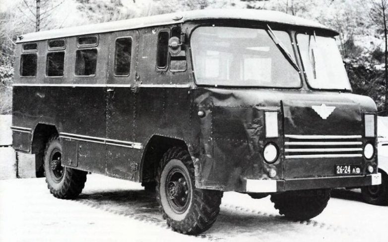 Советские автобусы для бездорожья