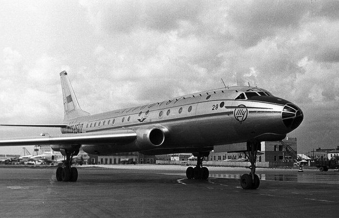 Cоветский реактивный лайнер Ту-104