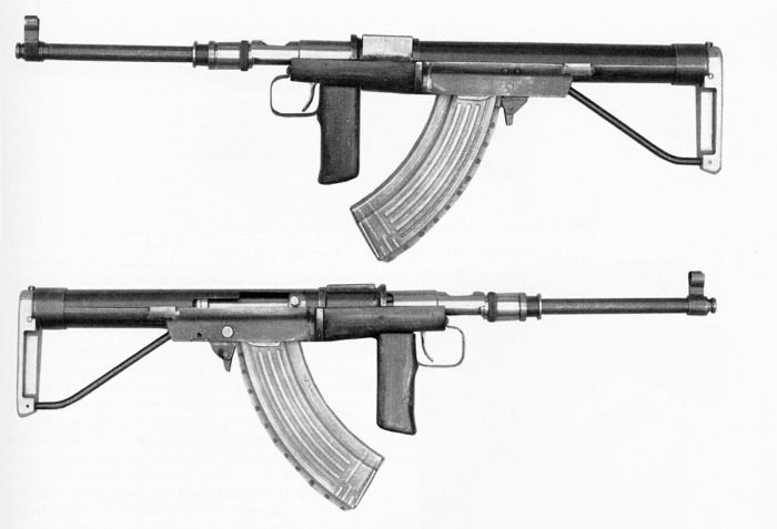 Коллекция редких советских автоматов и винтовок с необычной компоновкой