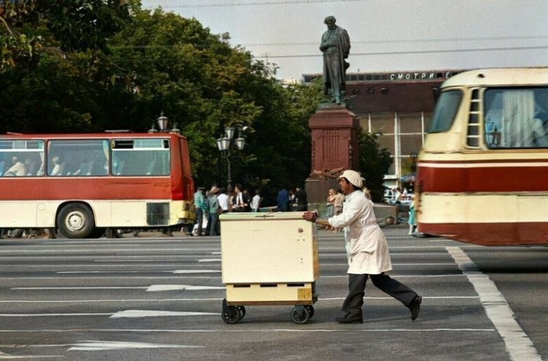 Советская Москва 70-80-х годов
