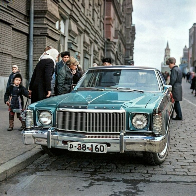 Советская Москва 70-80-х годов