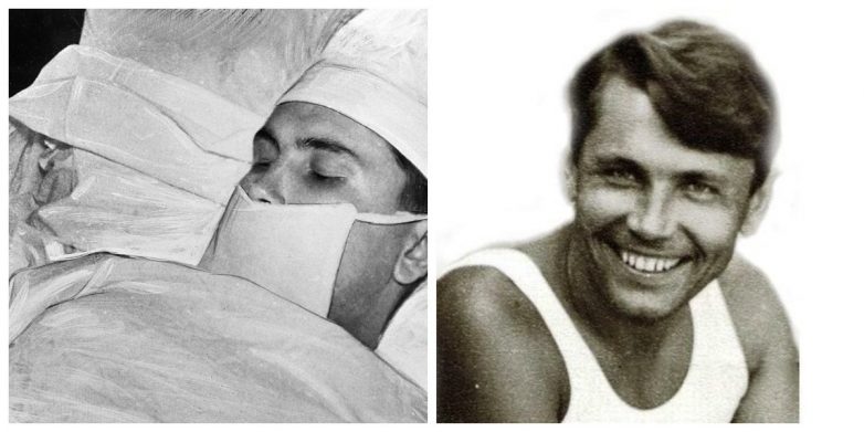Как советский хирург сам себе сделал операцию