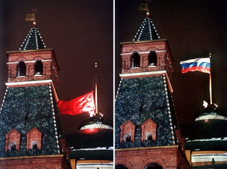 Прогулка по Москве 1991 года: как выглядела столица в год распада СССР?