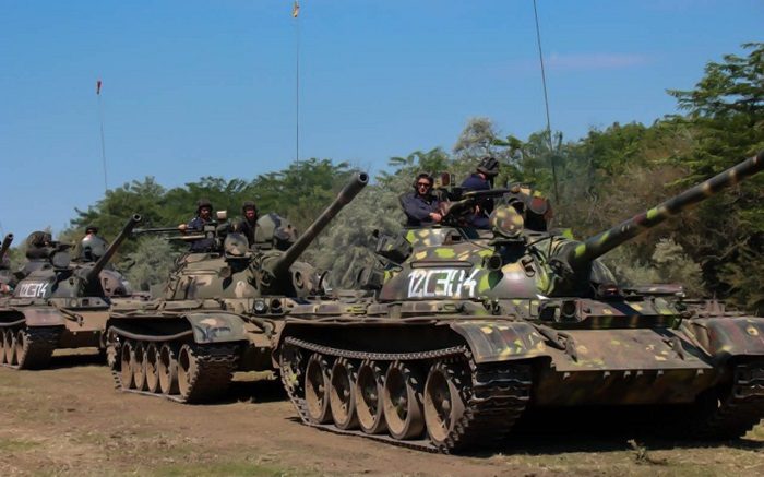 Культовый советский танк Т-55
