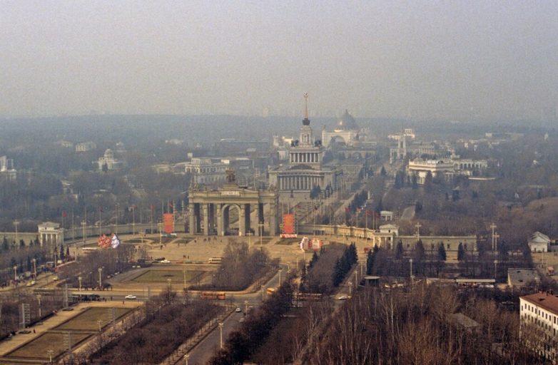 Советская Москва 1983 года