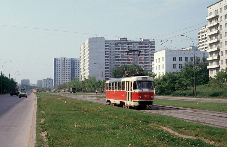 Советская Москва в 1987 году
