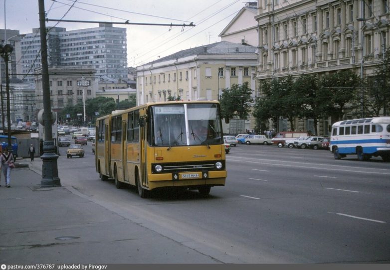 Советская Москва в 1988 году