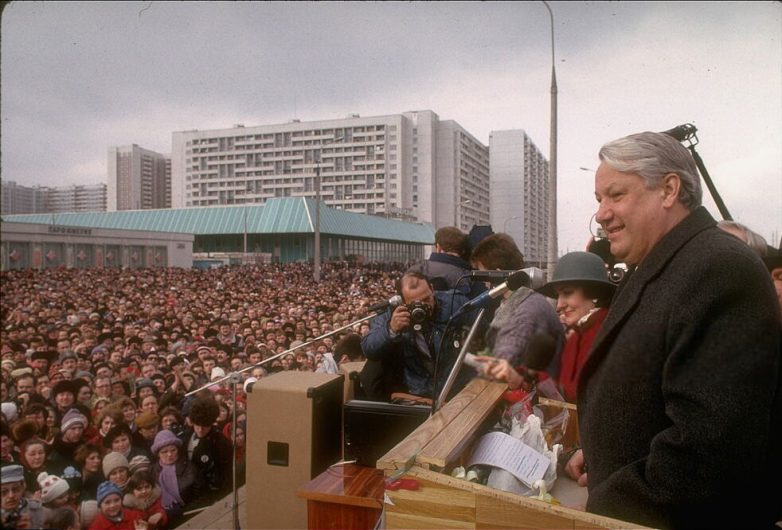 Советская Москва в 1989 году