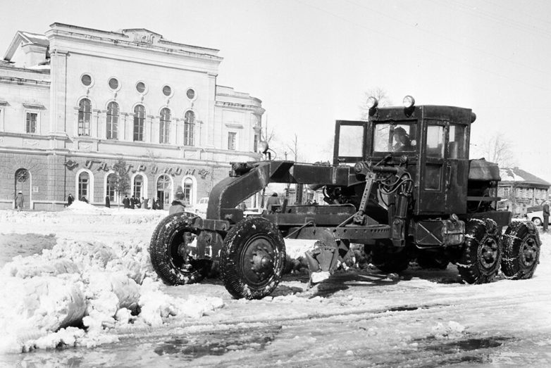 Снегопад в Советском Союзе
