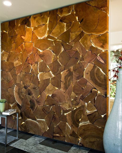 Идеи отделки стен с помощью древесины