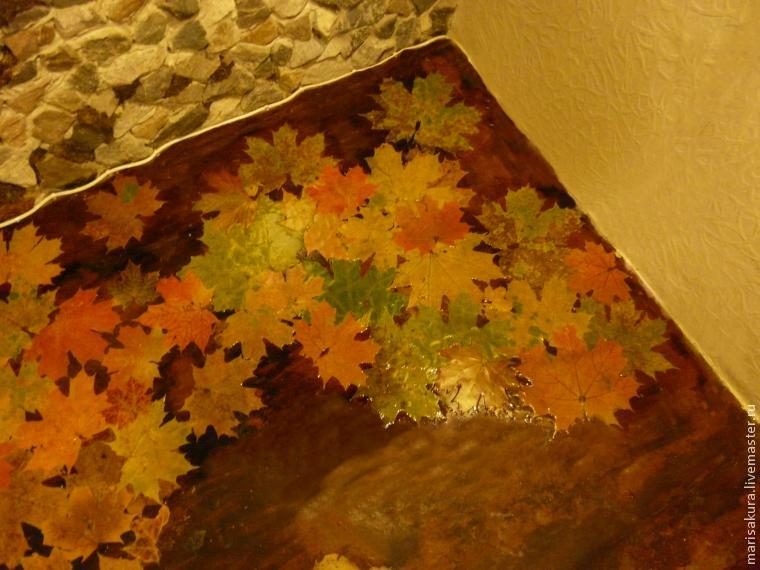Осень не только за окном: создаем листопад на полу
