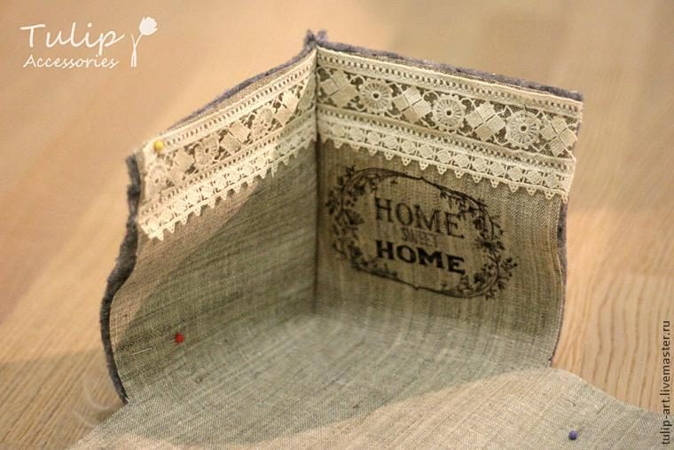 Шьем текстильную корзинку в винтажном стиле