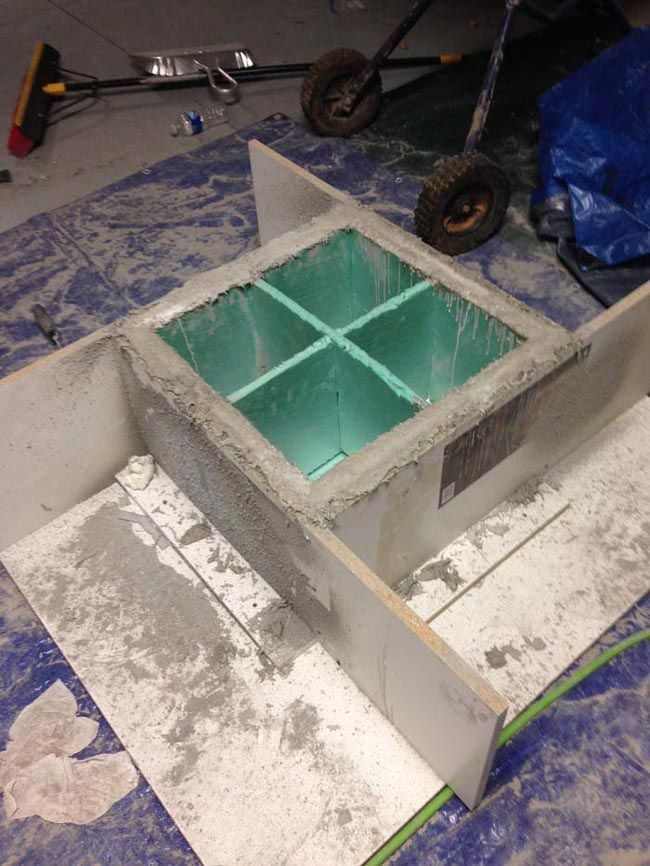 Как превратить бетон в потрясный журнальный столик