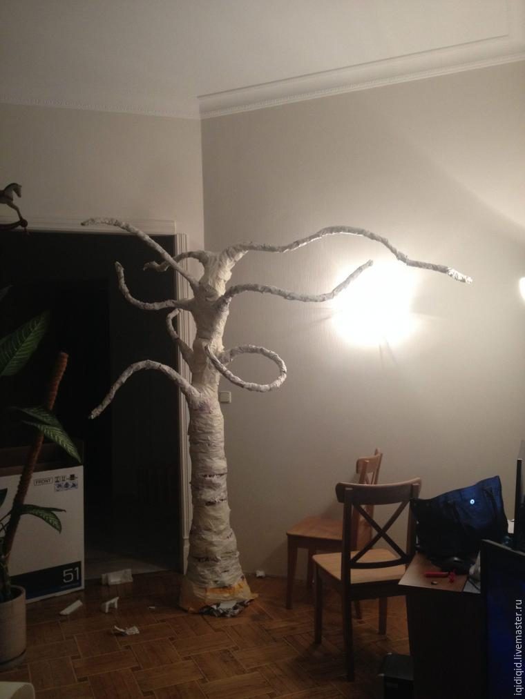 Как сделать светящееся дерево