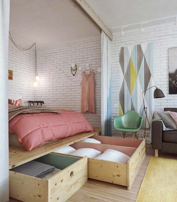 26 Дизайн-хаков для маленькой спальни