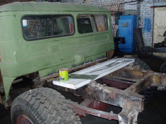 Самодельный Hummer H1 на базе ГАЗ-66