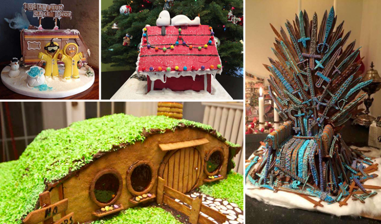 11 креативных пряничных домиков, которым место в музее