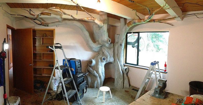 Отец превратил спальню дочери в волшебный домик на дереве