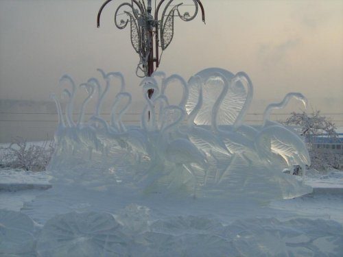 Волшебный лёд Сибири