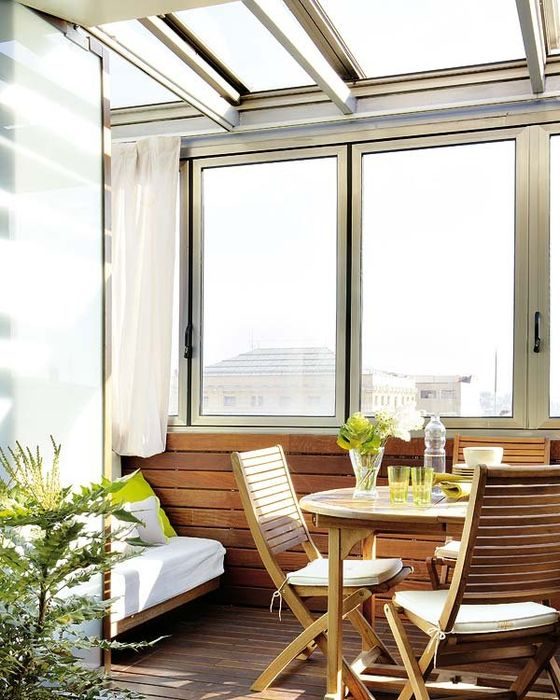 20 очаровательных примеров обустройства балкона