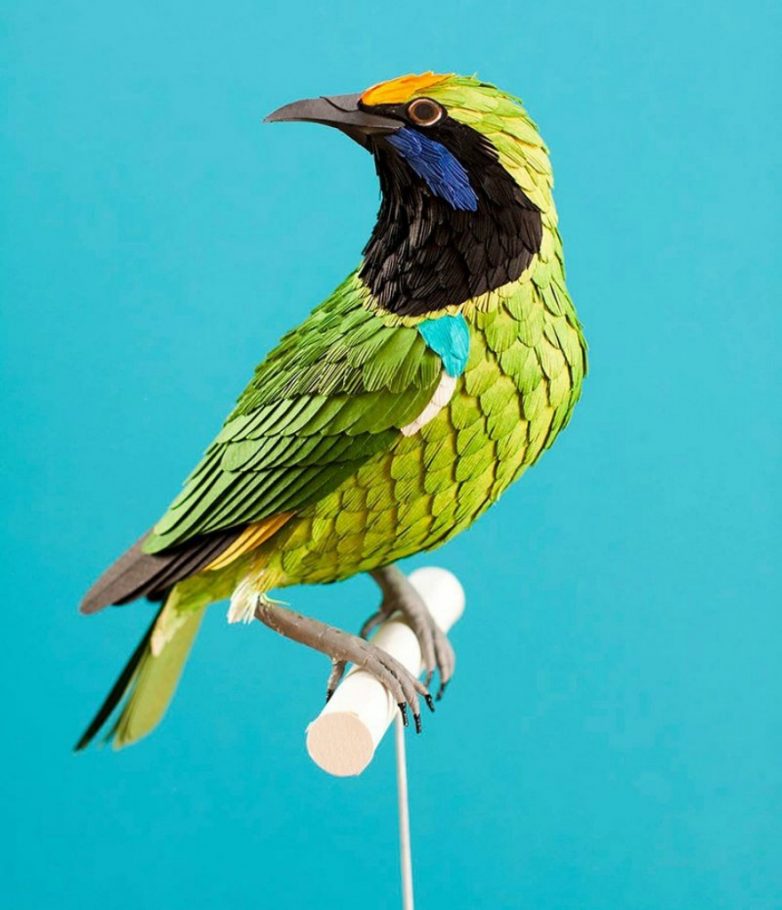 Бумажные птицы художницы Дианы Бельтран