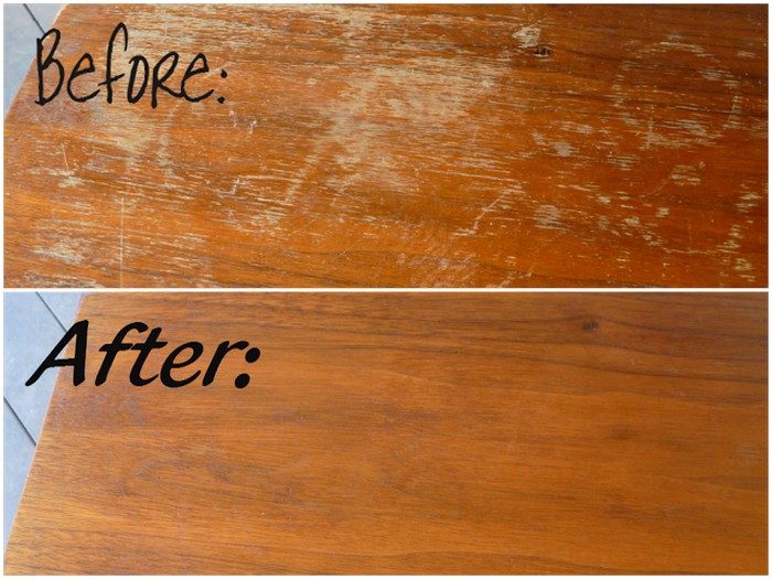 Как убрать царапины на деревянной и кожаной мебели