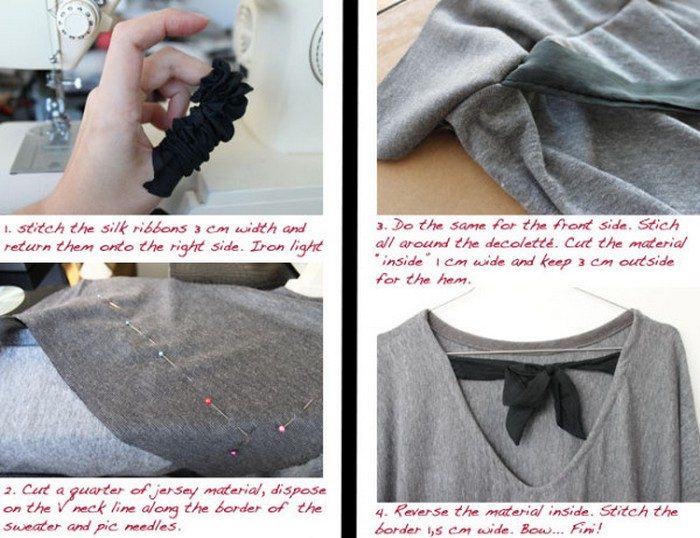 Крутые идеи обновления обычных рубашек и кофт