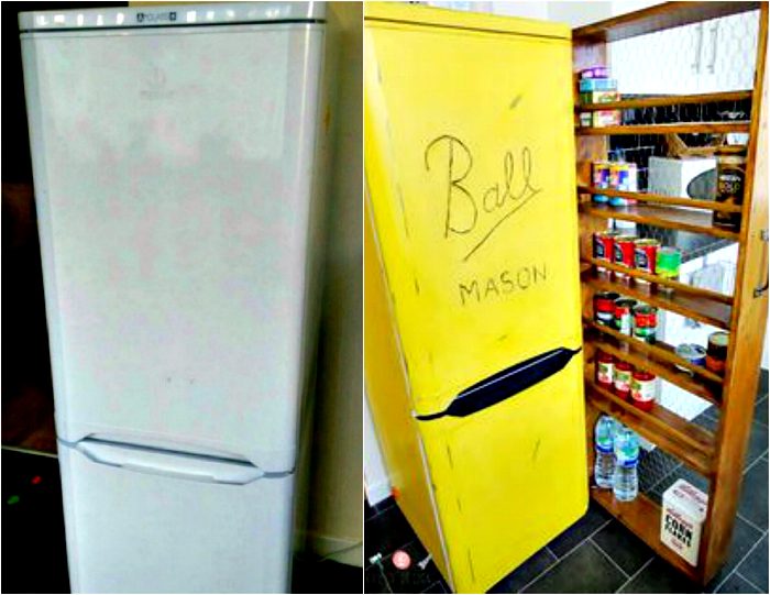 Идеи, которые помогут преобразить старый холодильник