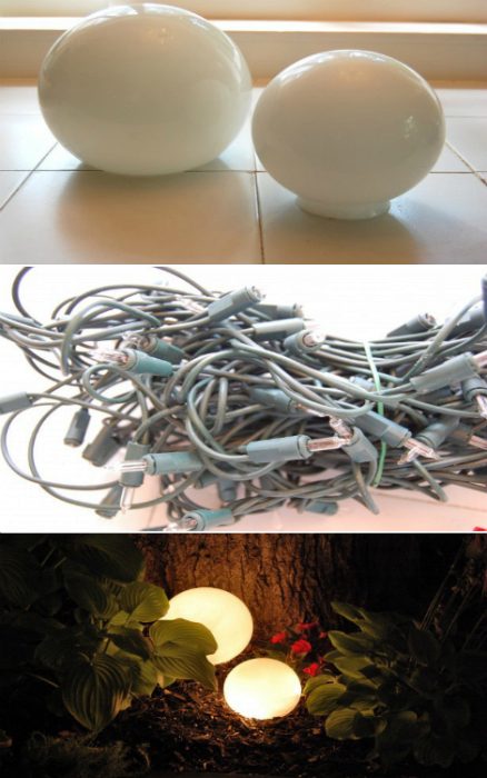 Садовые светильники, которые можно сделать своими руками