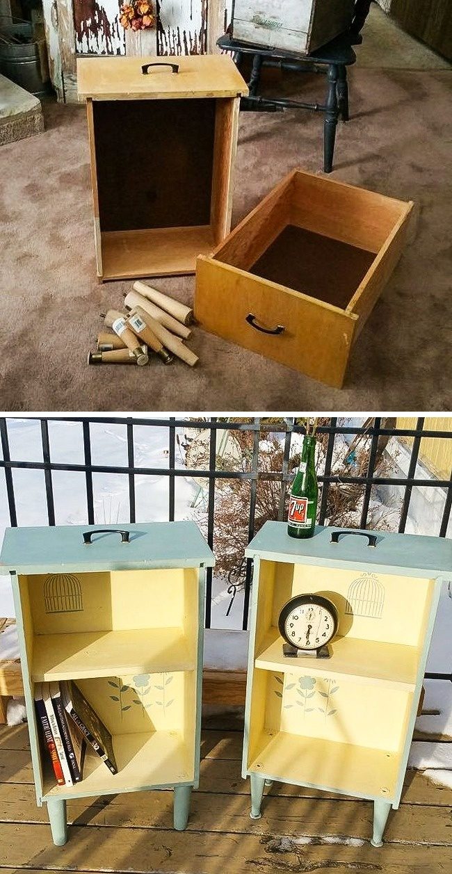 Идеи, как преобразить старую мебель