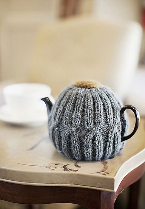 Вязаные идеи для уютного чаепития