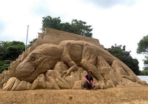 Песочные скульптуры от Тосихико Хосаки