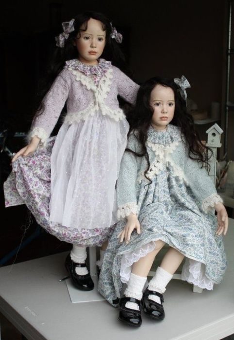 Невероятно реалистичные куклы американской мастерицы Джинн Гросс