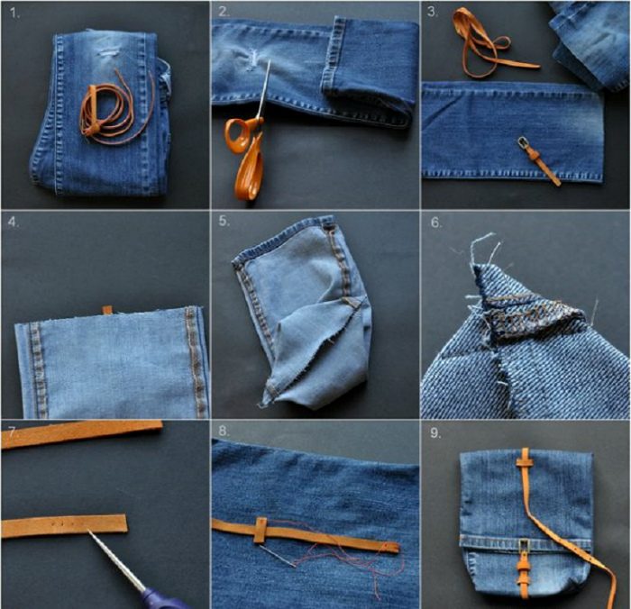 Полезные вещи, которые можно сделать из старых джинсов