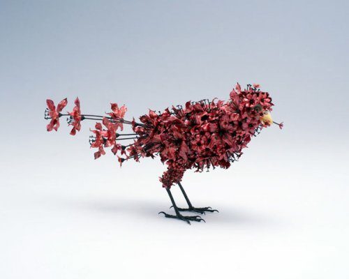 Цветущие скульптуры животных от Тайитиро Ёсиды