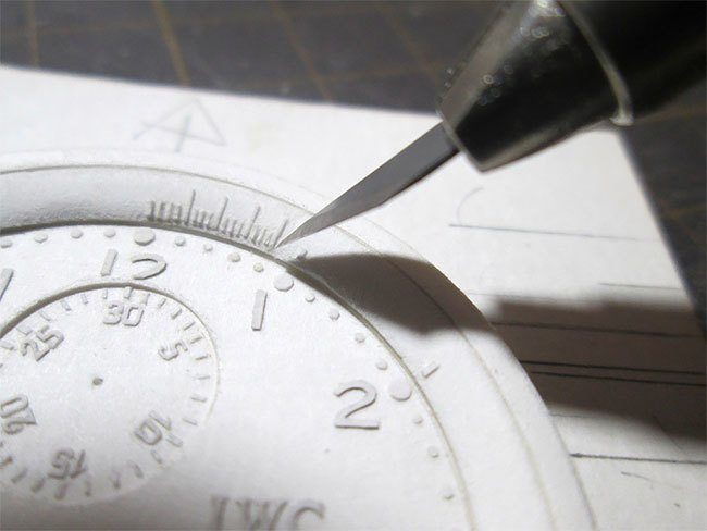 Невероятные копии наручных часов из бумаги