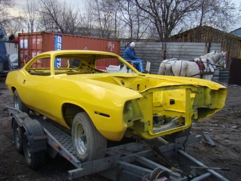 Реставрация Plymouth Barracuda 1970 года