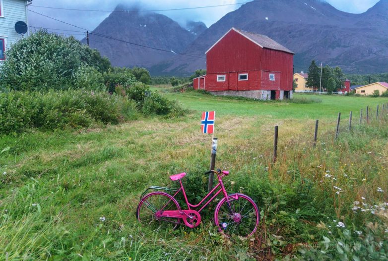 Как используют старые велосипеды в Норвегии