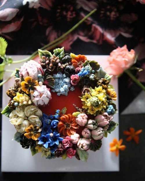 Невероятные цветочные торты от Atelier Soo